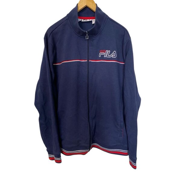 Fila Men’s Full Zip Athletic Jacket Size XXL - Picture 1 of 9